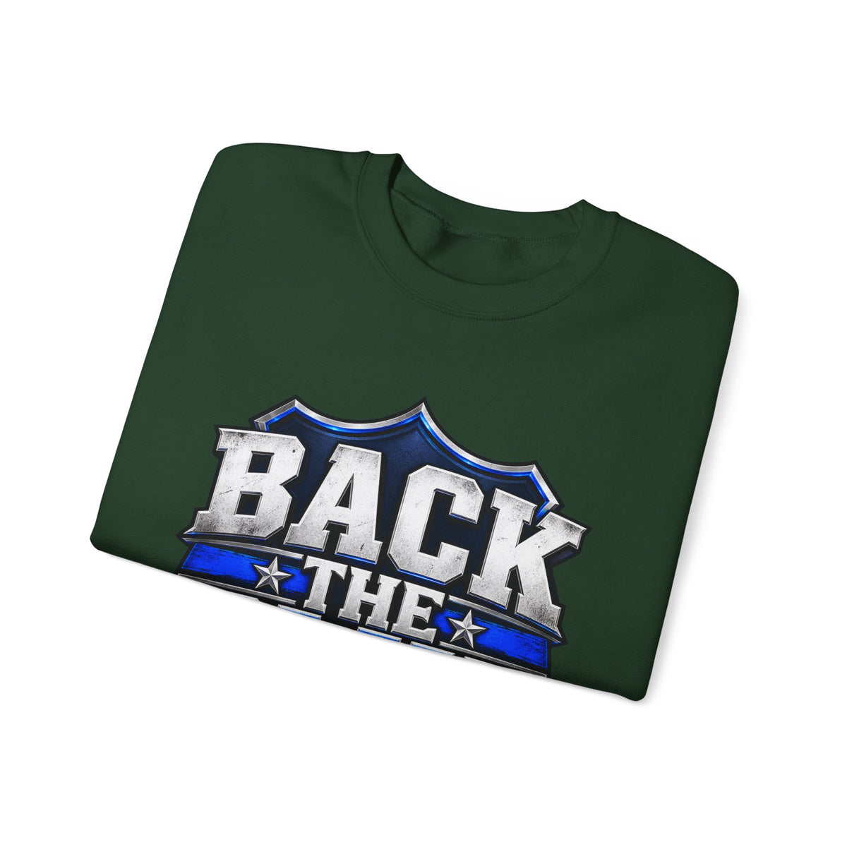 Back the Blue Shield - Crewneck Sweatshirt