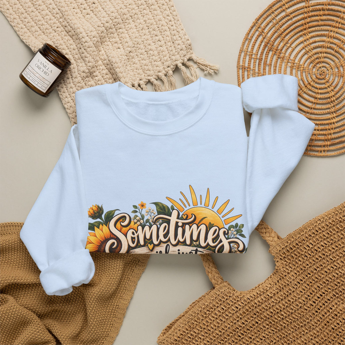 Sunshine Motivation Tee - Crewneck Sweatshirt