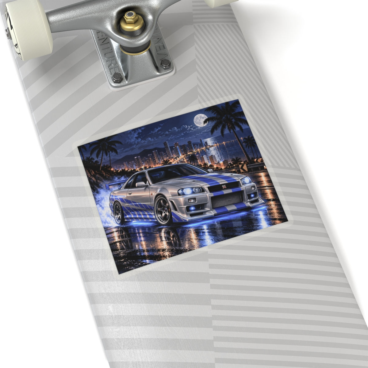PW Skyline - Kiss-Cut Sticker