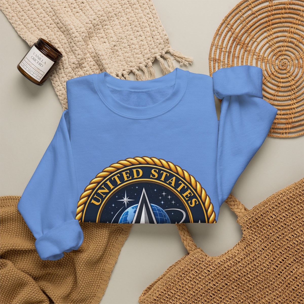 U.S. Space Force Emblem - Crewneck Sweatshirt