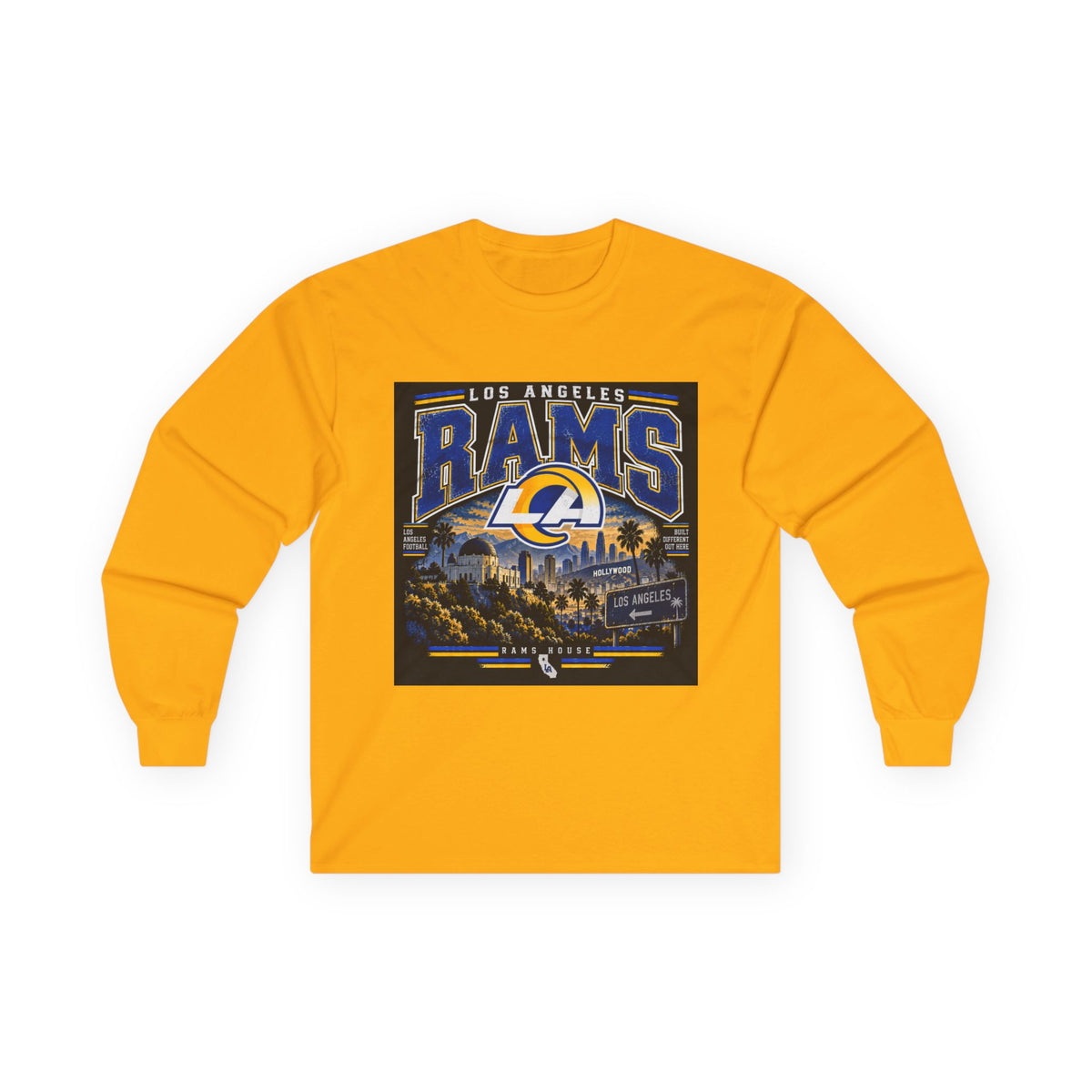 LA Rams House Pride - Unisex Ultra Cotton Long Sleeve Tee
