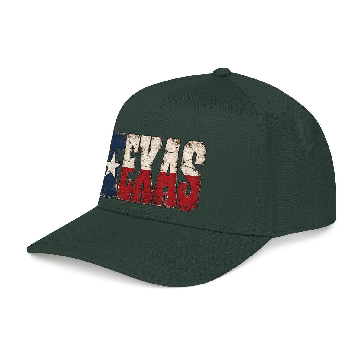 Texas Flag Block Letters - OTTO Baseball Hat