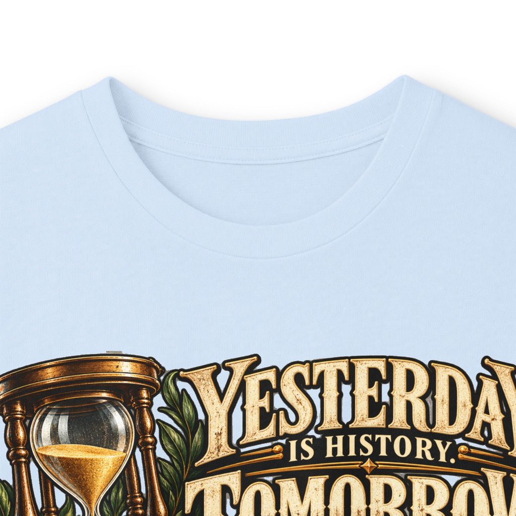 Yesterday Tomorrow Today - Transparent - Unisex Ultra Cotton Long Sleeve Tee