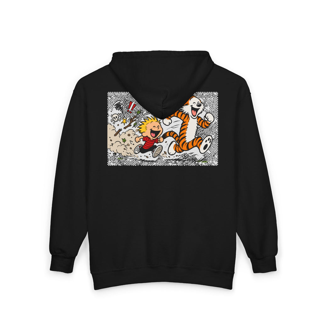Calvin and Hobbes Adventure - Full-Zip Hooded Sweatshirt