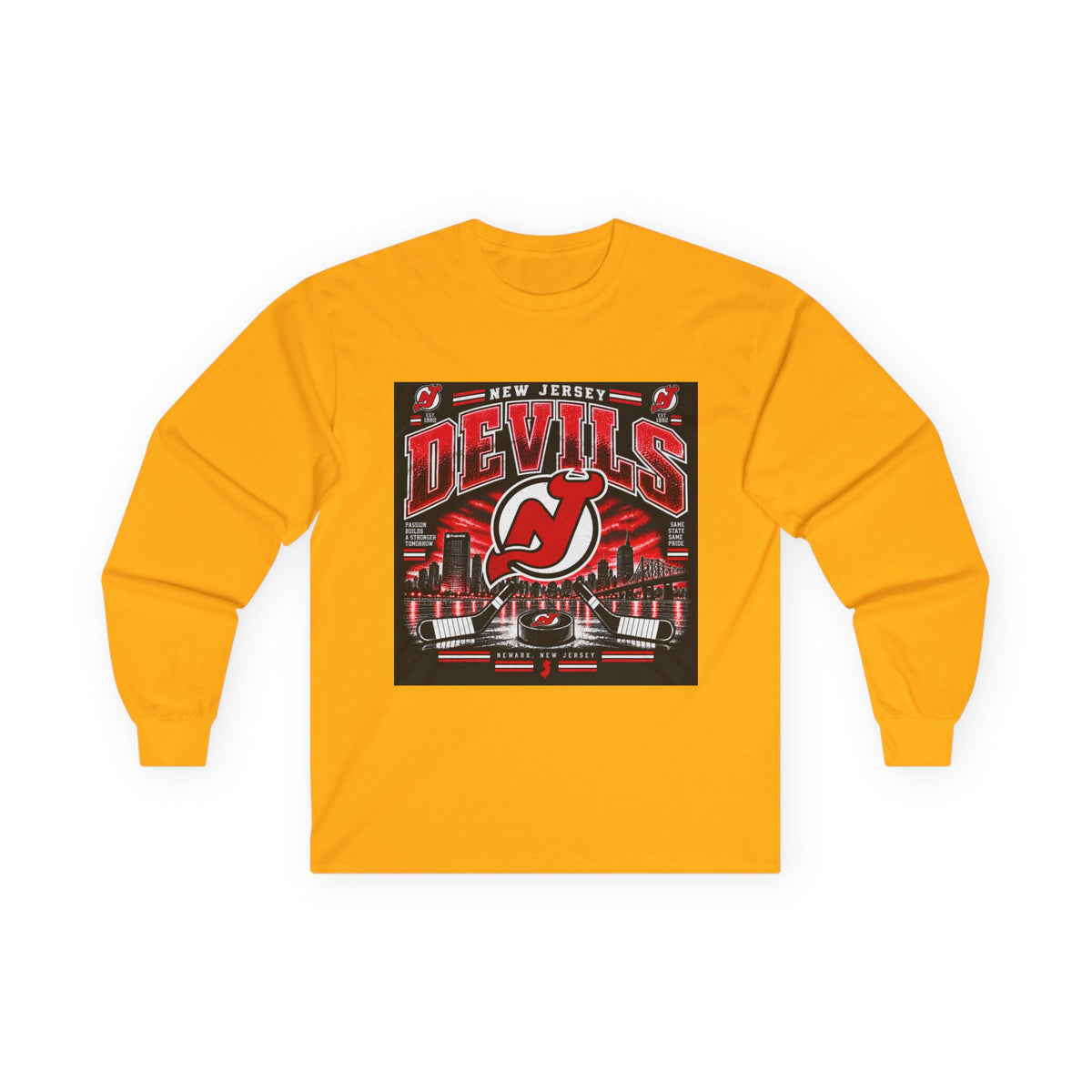 New Jersey Devils - Unisex Ultra Cotton Long Sleeve Tee
