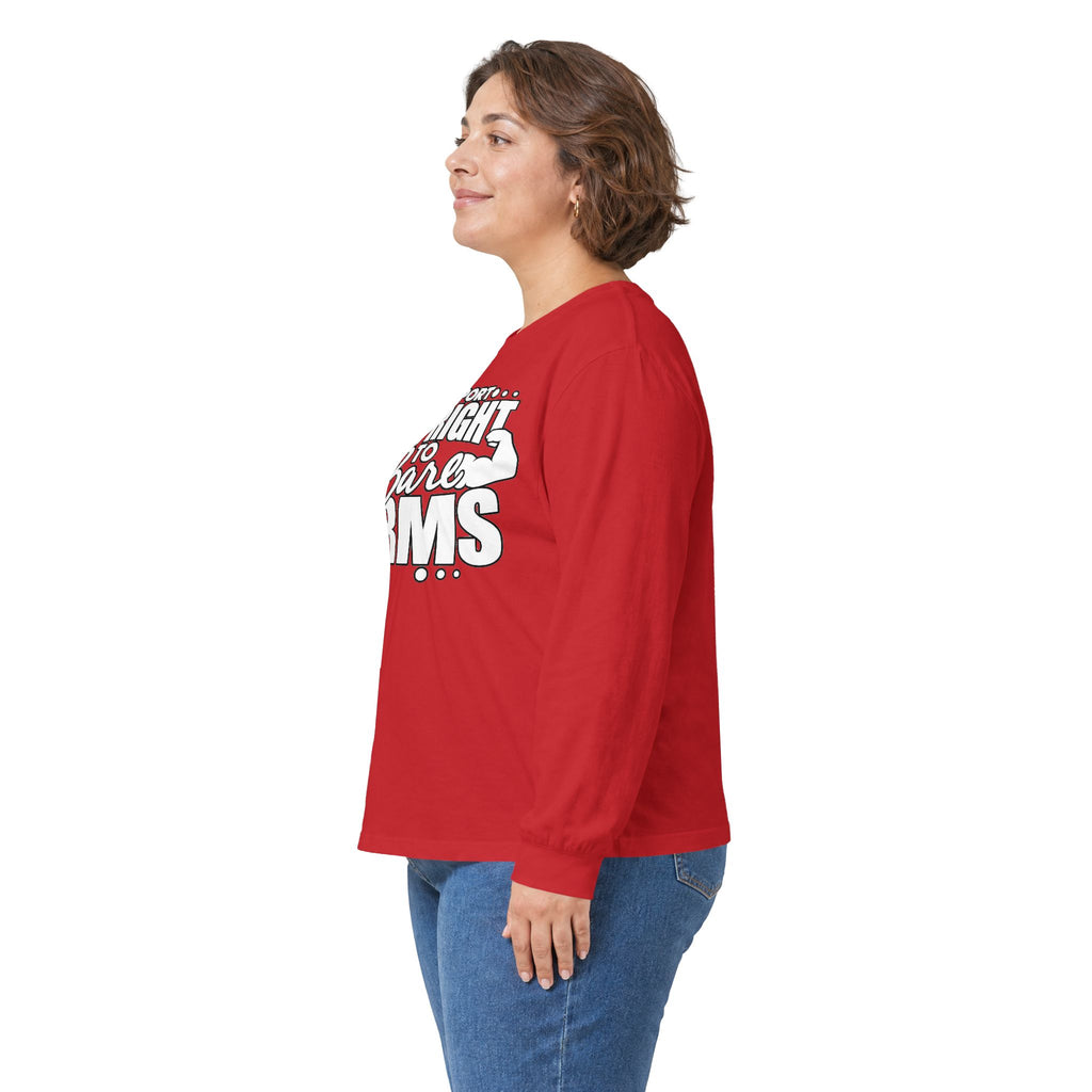 I Support the Right to Bare Arms - Unisex Ultra Cotton Long Sleeve Tee