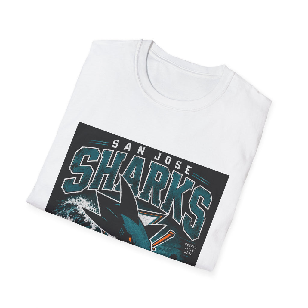 Sharks Wave Hockey Tee - Classic Tee