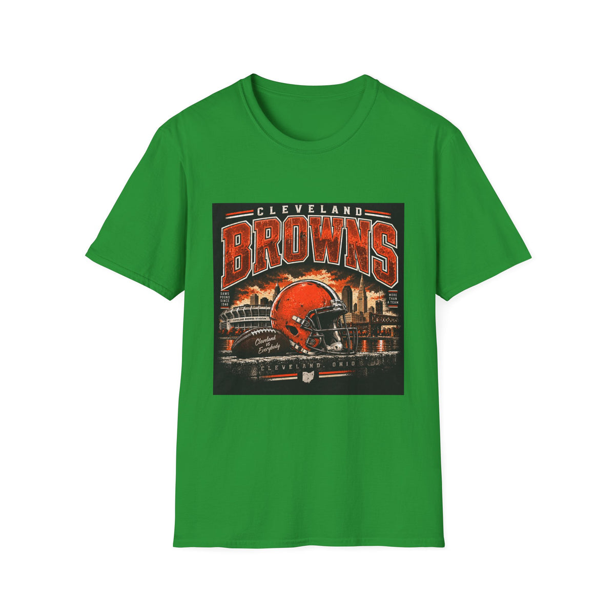 Cleveland Browns Skyline - Classic Tee
