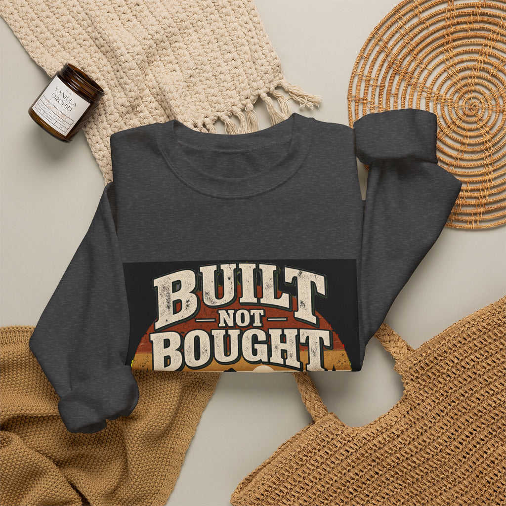 Built Not Bought - Crewneck Sweatshirt