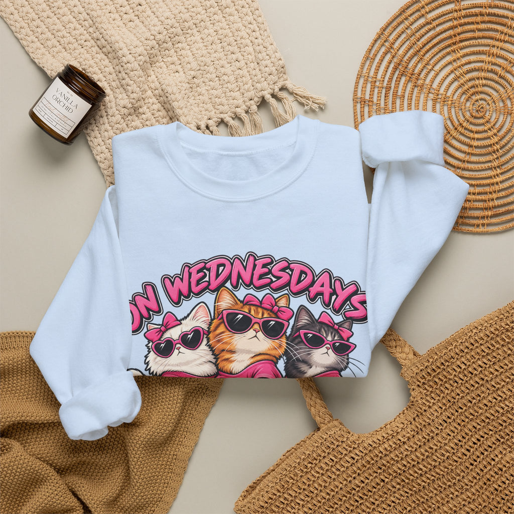 On Wednesdays We Wear Pink - Crewneck Sweatshirt