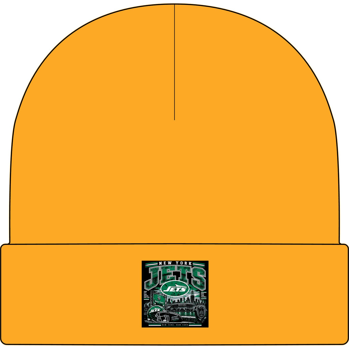 New York Jets Skyline - AS Colour 1107 Cuff Beanie