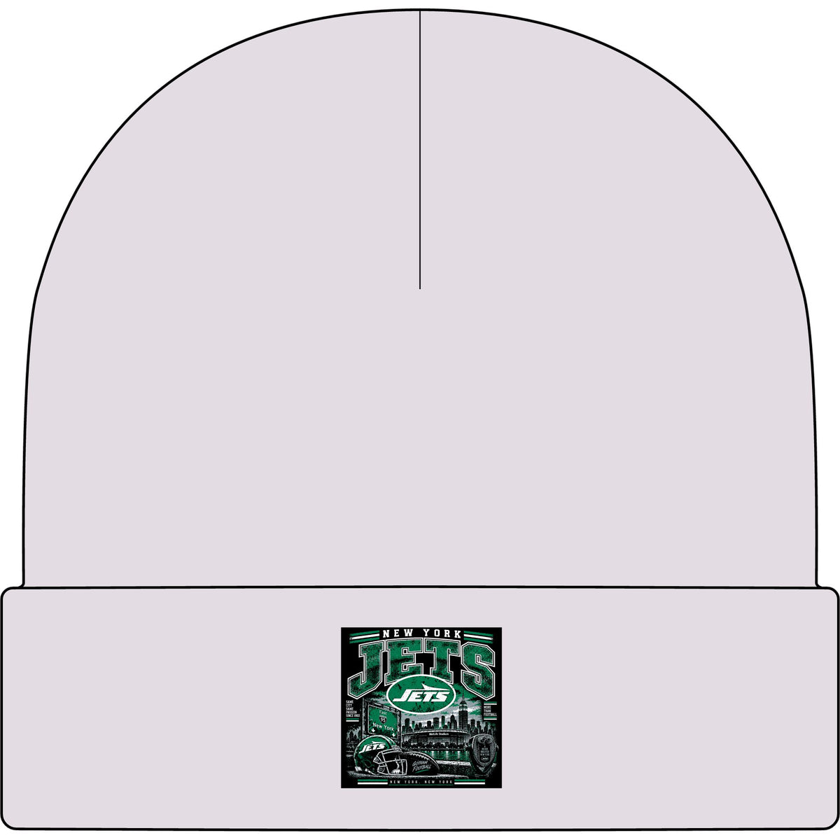 New York Jets Skyline - AS Colour 1107 Cuff Beanie