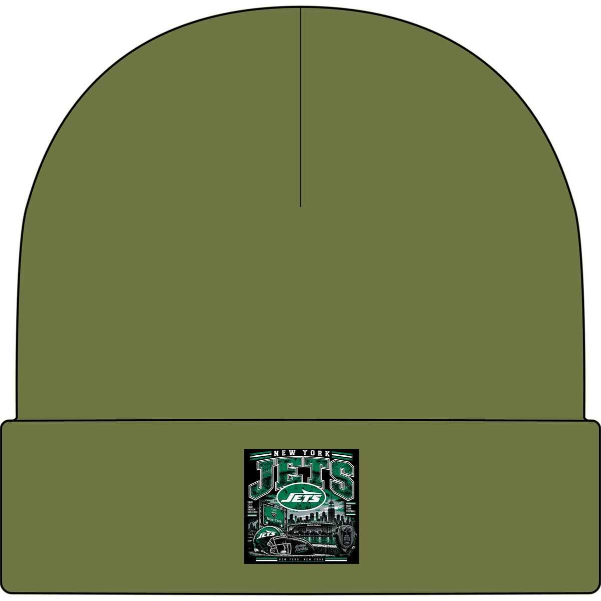 New York Jets Skyline - AS Colour 1107 Cuff Beanie