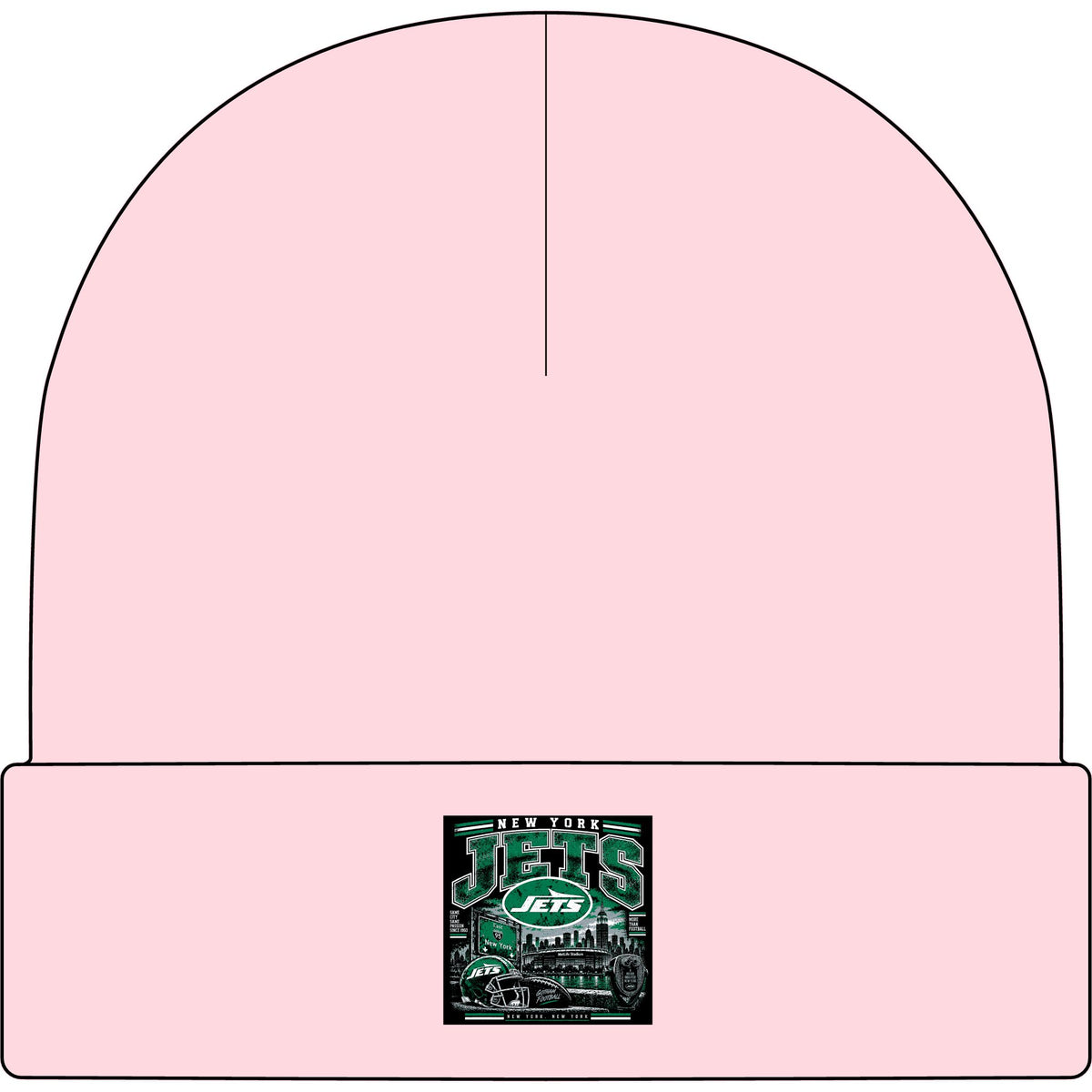 New York Jets Skyline - AS Colour 1107 Cuff Beanie