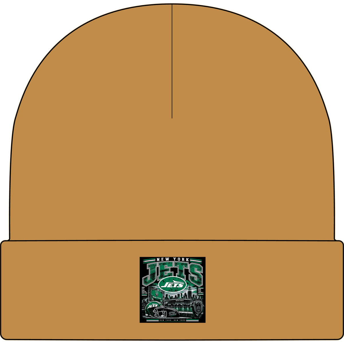 New York Jets Skyline - AS Colour 1107 Cuff Beanie