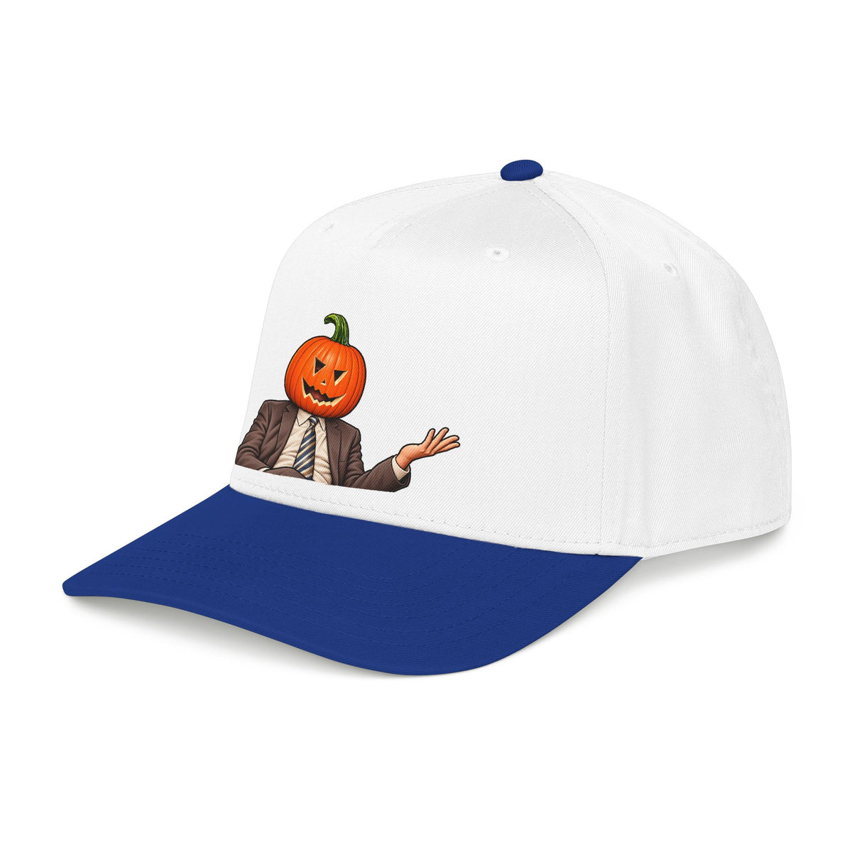 Pumpkin Head Office Cartoon - OTTO Baseball Hat