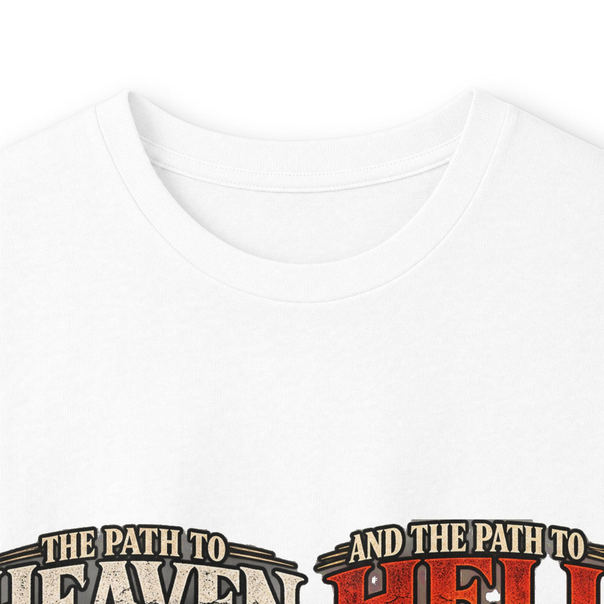 Path To Heaven Path To Hell - Unisex Ultra Cotton Long Sleeve Tee