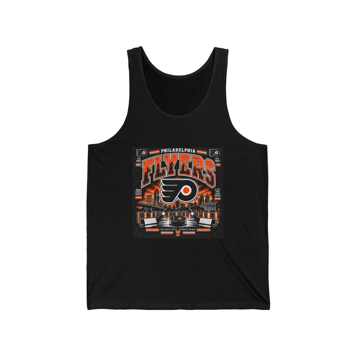Philadelphia Flyers Urban Hockey - Athletic Tank