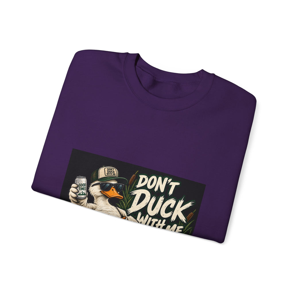 Duck With Me Camo - Crewneck Sweatshirt