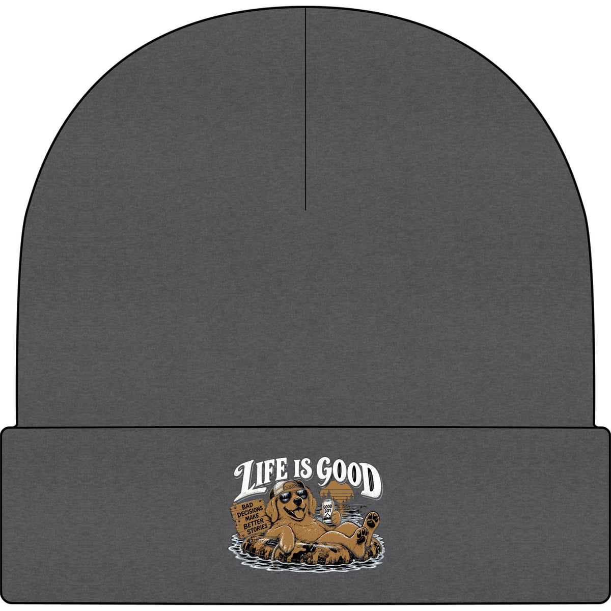 Life is Good Floatin' - AS Colour 1107 Cuff Beanie