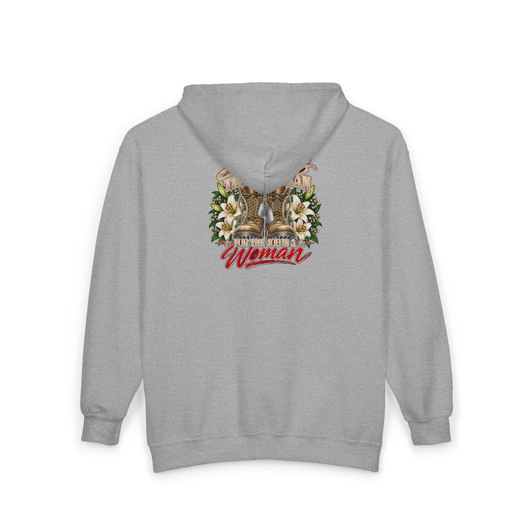 Sometimes Best Man Woman - Full-Zip Hooded Sweatshirt