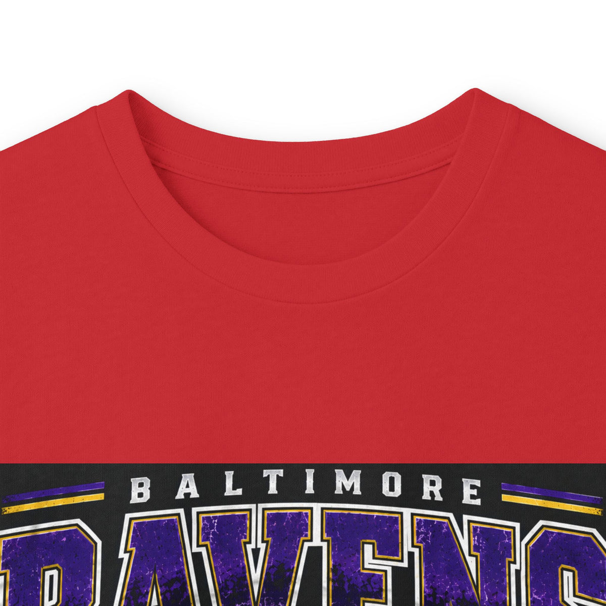 Baltimore Ravens Skyline Tee - Unisex Ultra Cotton Long Sleeve Tee