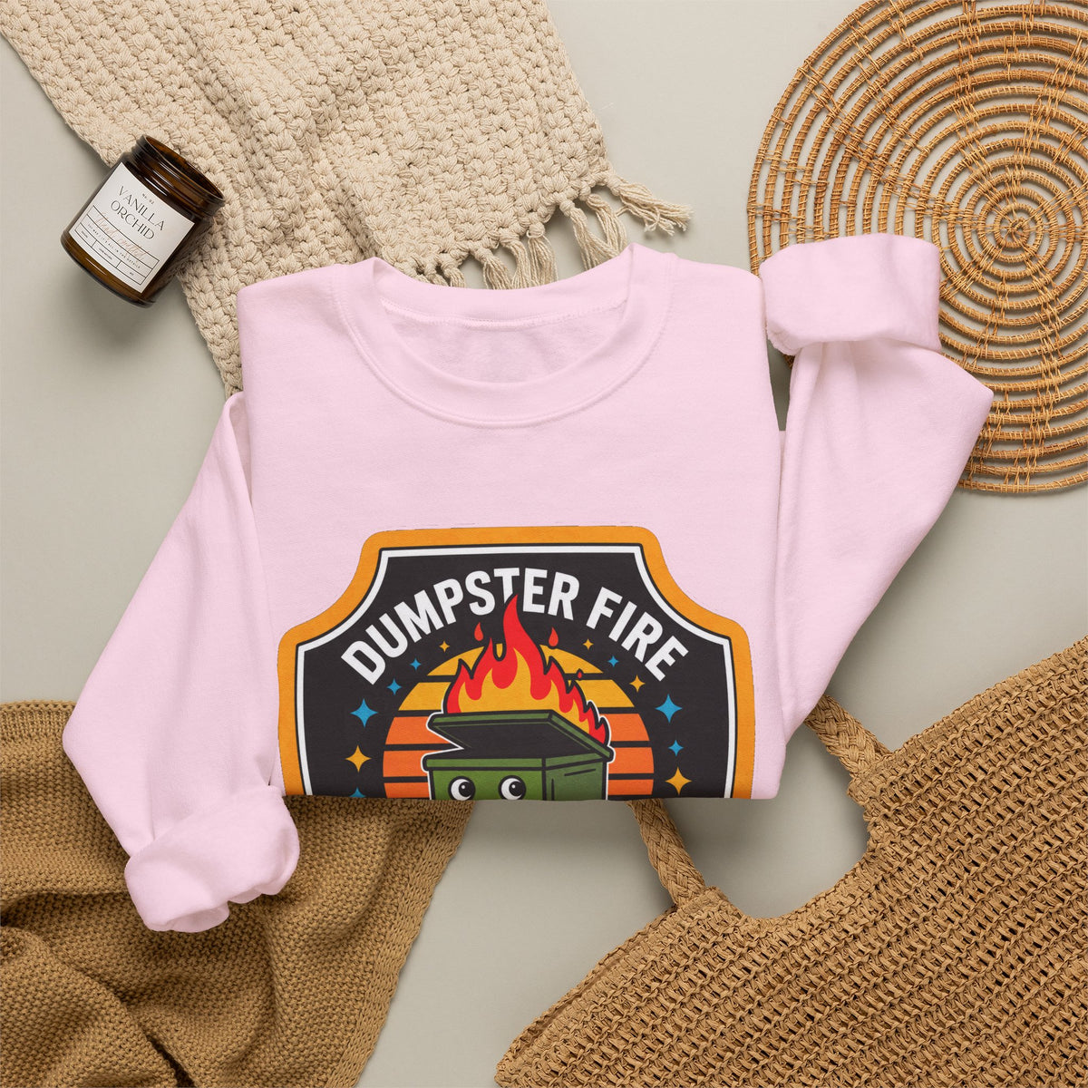 Dumpster Fire Response Team - Crewneck Sweatshirt