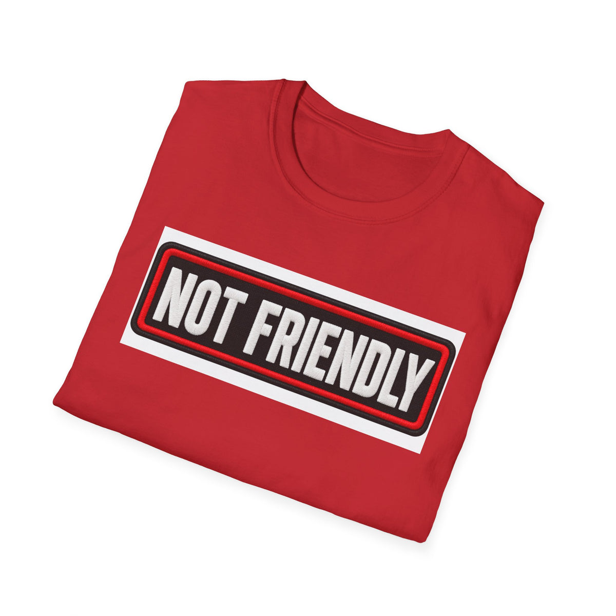 Not Friendly - Service Dog Patch - Classic Tee