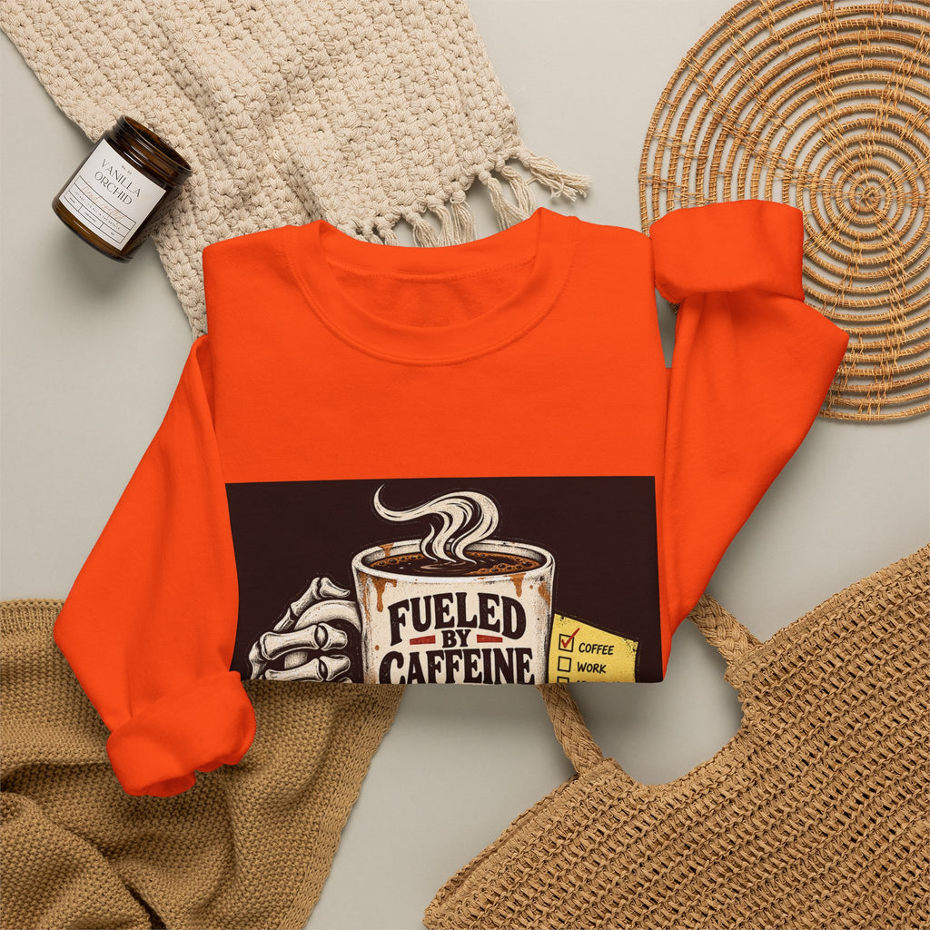 Fueled by Caffeine - Crewneck Sweatshirt