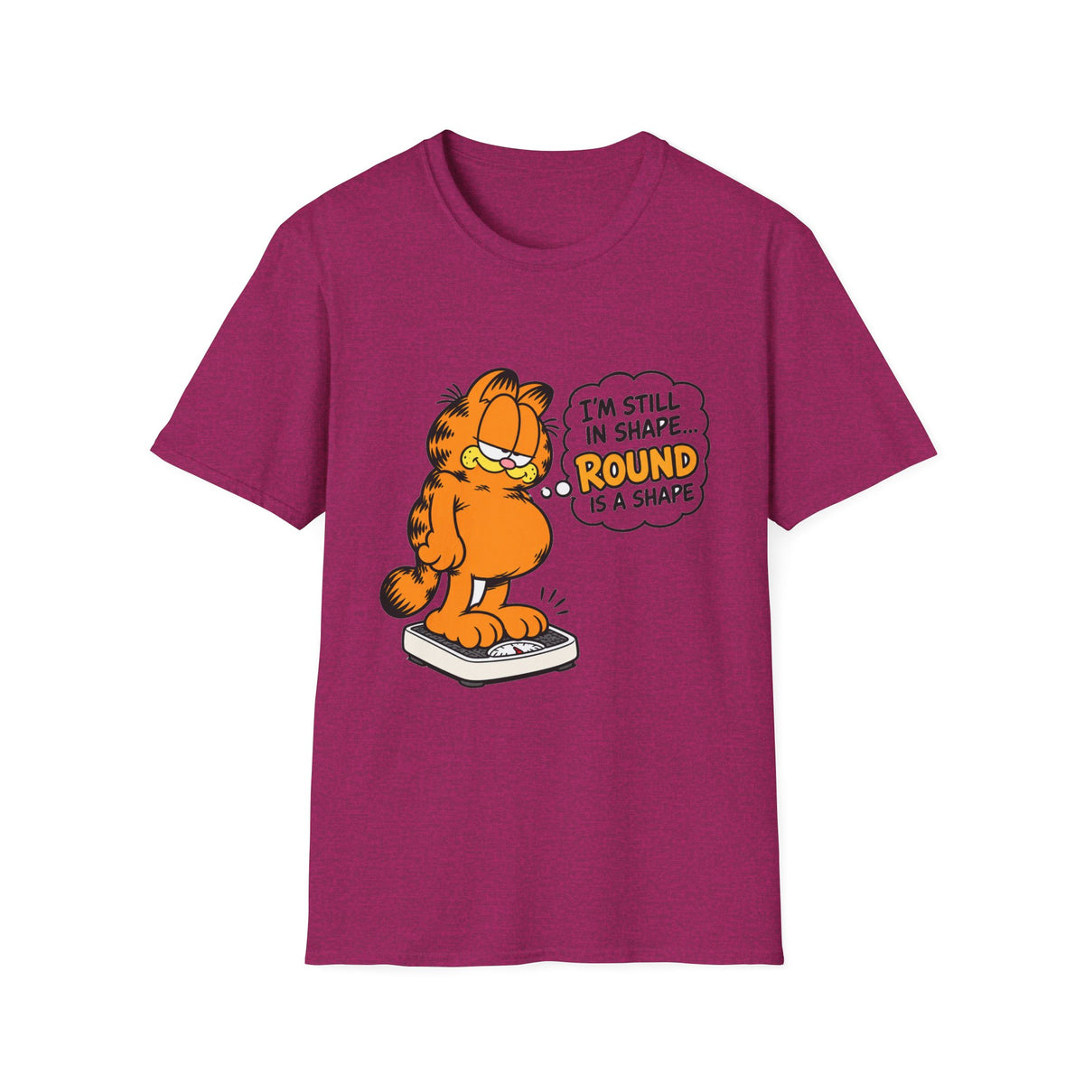 Round Shape Garfield - Classic Tee
