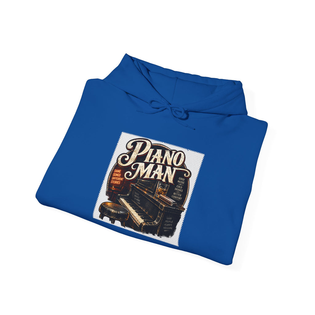 Piano Man Retro Bar - Hoodie