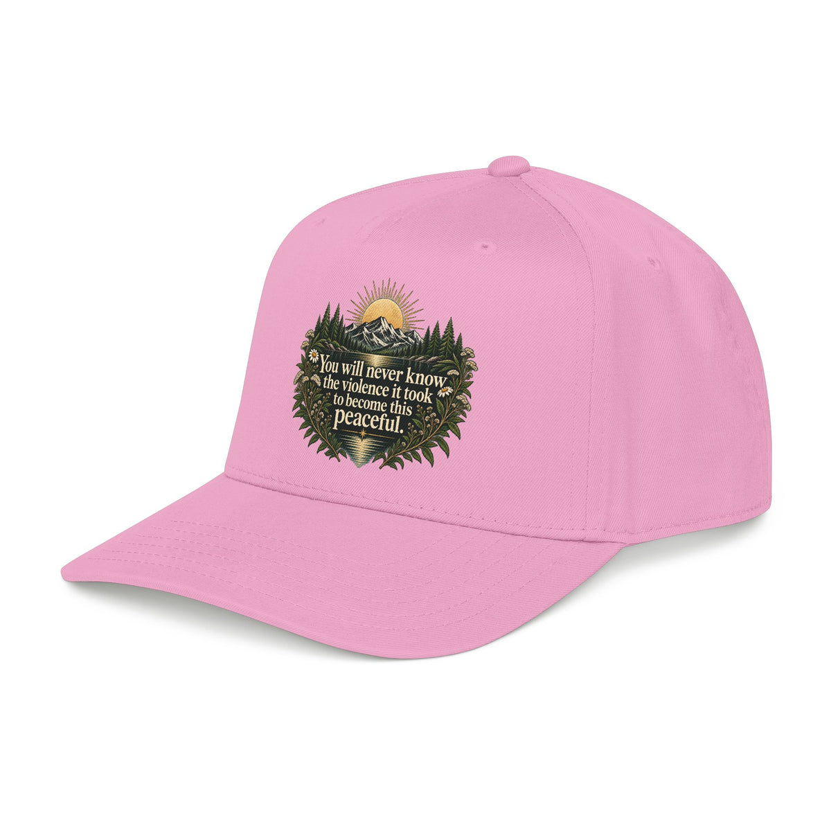 You Will Never Know The Violence It Took To Become This Peaceful - OTTO Baseball Hat