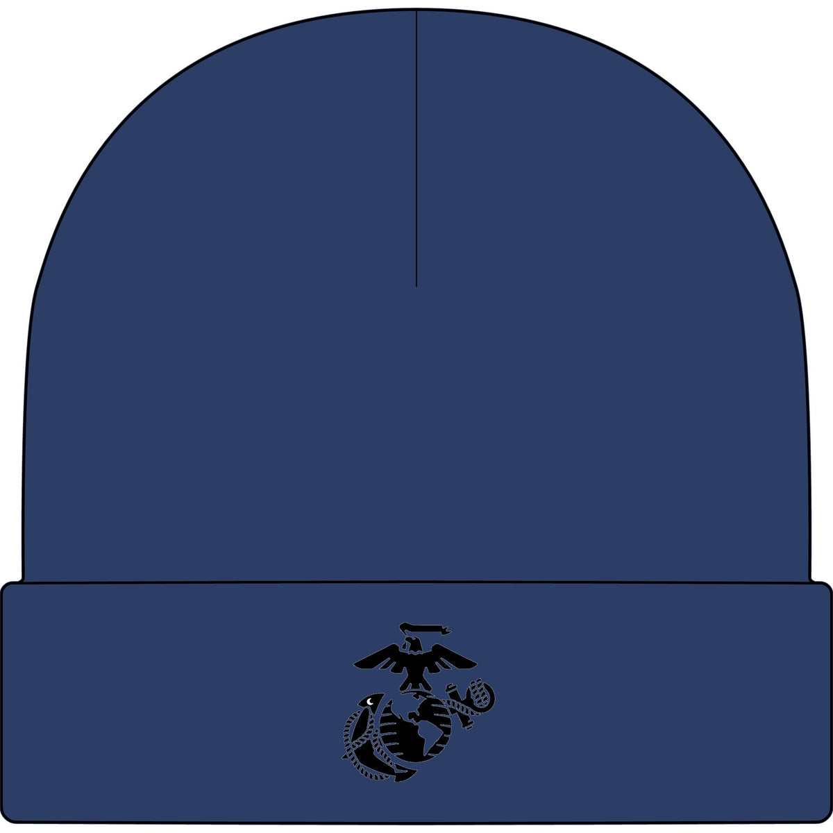 Eagle, Globe & Anchor Emblem - AS Colour 1107 Cuff Beanie