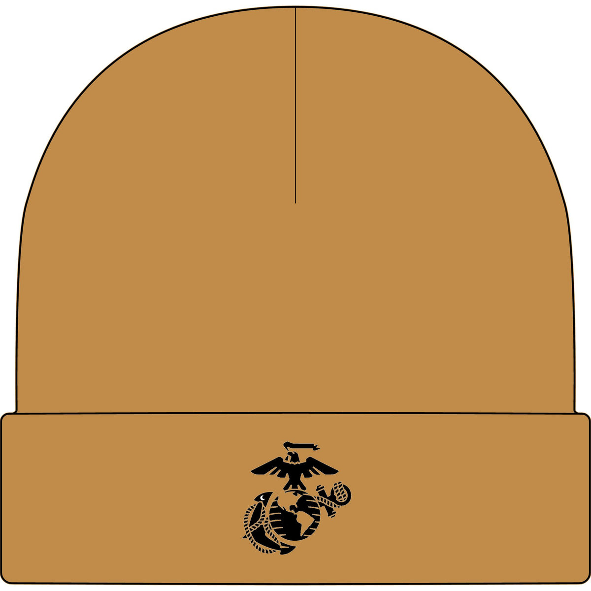 Eagle, Globe & Anchor Emblem - AS Colour 1107 Cuff Beanie