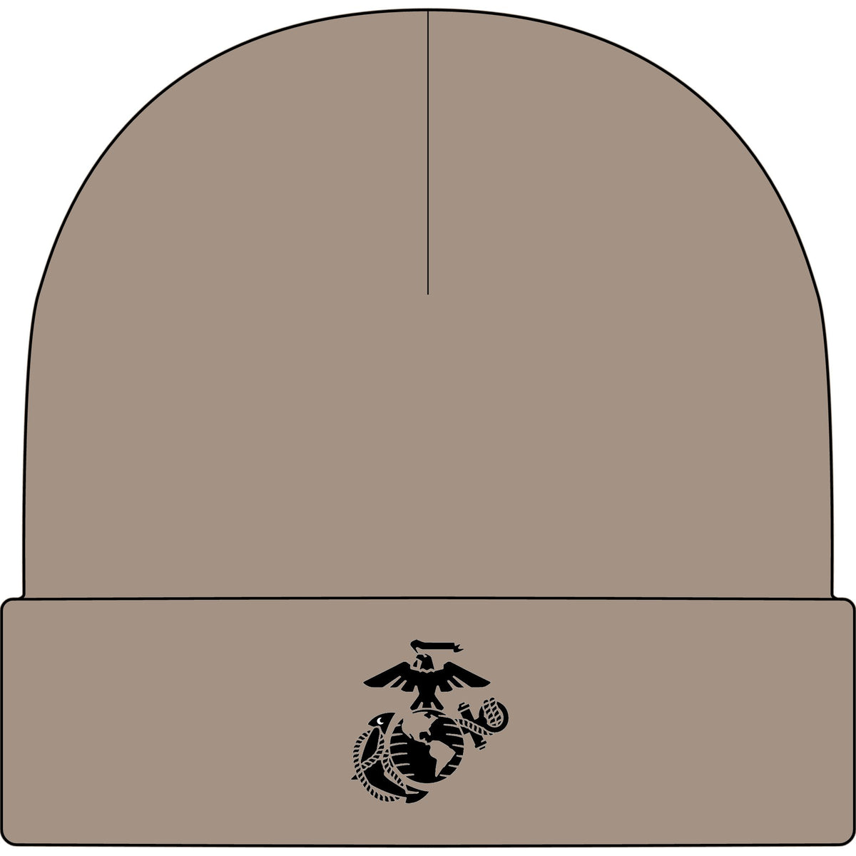 Eagle, Globe & Anchor Emblem - AS Colour 1107 Cuff Beanie