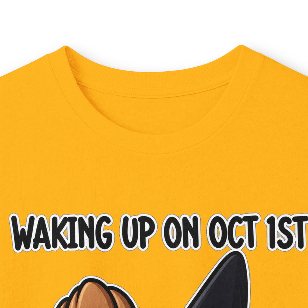Waking Up On Oct 1st - Unisex Ultra Cotton Long Sleeve Tee