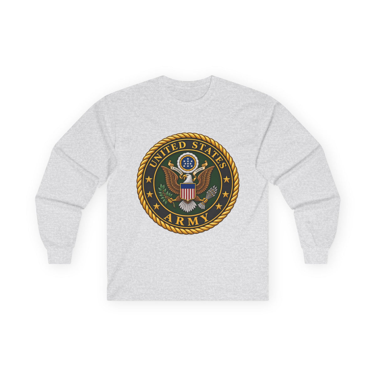 U.S. Army Emblem - Unisex Ultra Cotton Long Sleeve Tee