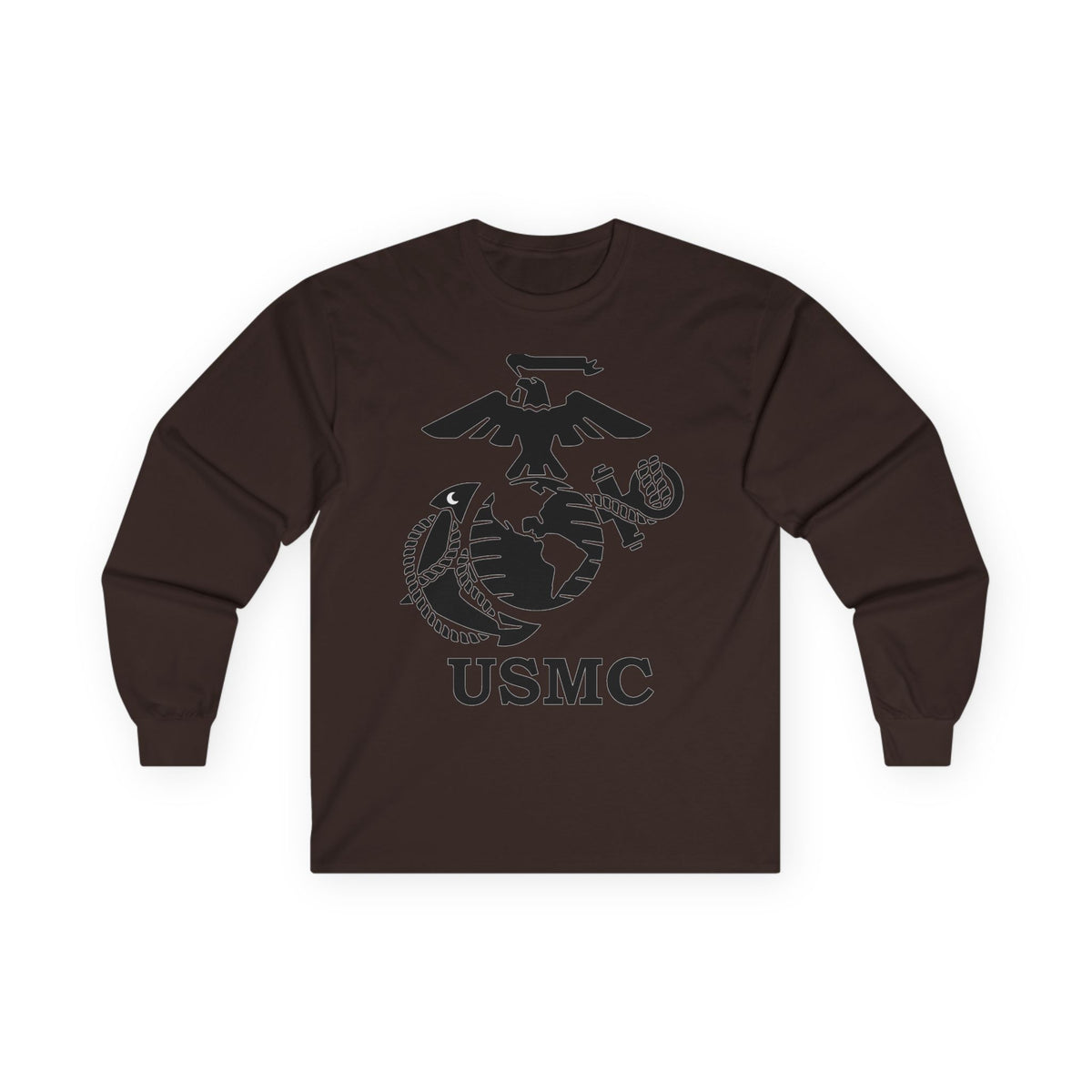 Semper Fi Emblem - Unisex Ultra Cotton Long Sleeve Tee