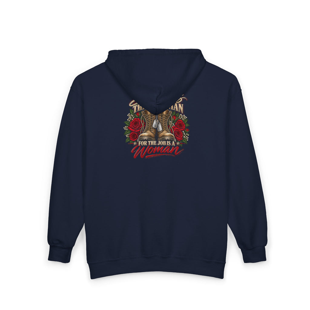 Best Man for the Job - Full-Zip Hooded Sweatshirt