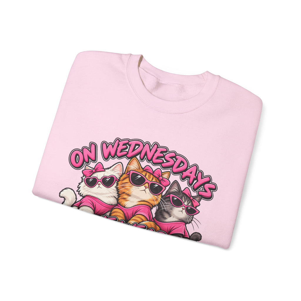 On Wednesdays We Wear Pink - Crewneck Sweatshirt