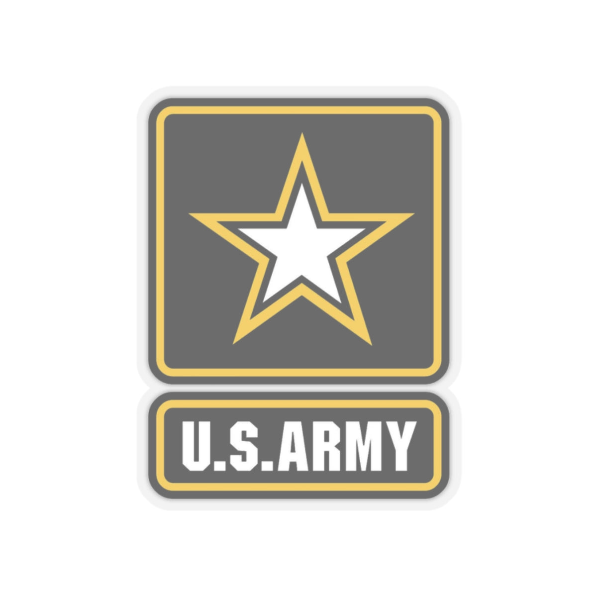 Army Strong Star - Kiss-Cut Sticker
