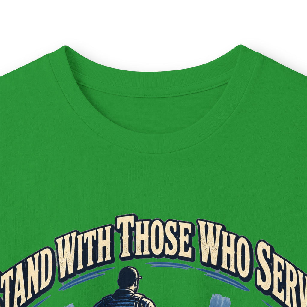 Stand With Those Who Serve Police K9 - Unisex Ultra Cotton Long Sleeve Tee