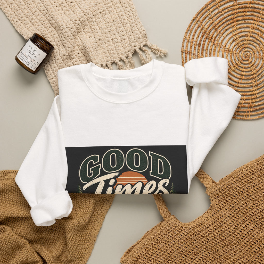 Good Times Questionable Decisions - Crewneck Sweatshirt