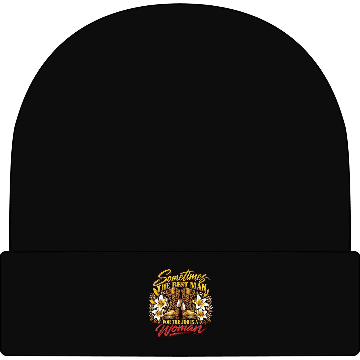 Sometimes Best Man Woman - AS Colour 1107 Cuff Beanie
