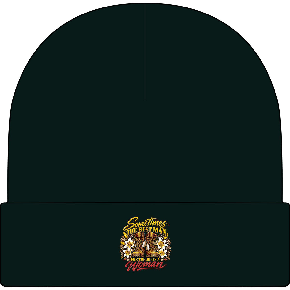 Sometimes Best Man Woman - AS Colour 1107 Cuff Beanie