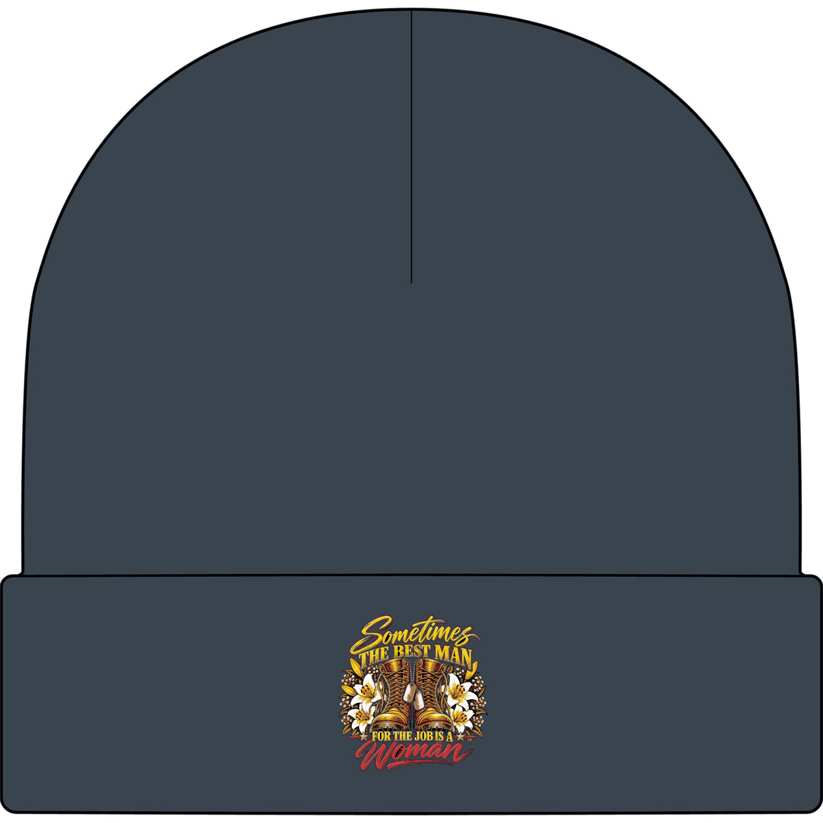 Sometimes Best Man Woman - AS Colour 1107 Cuff Beanie