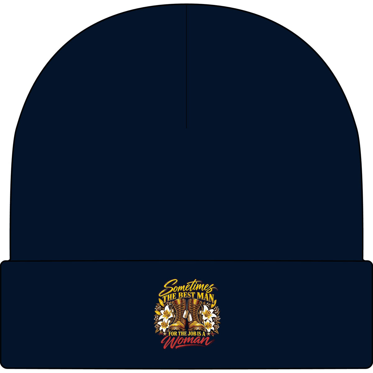 Sometimes Best Man Woman - AS Colour 1107 Cuff Beanie