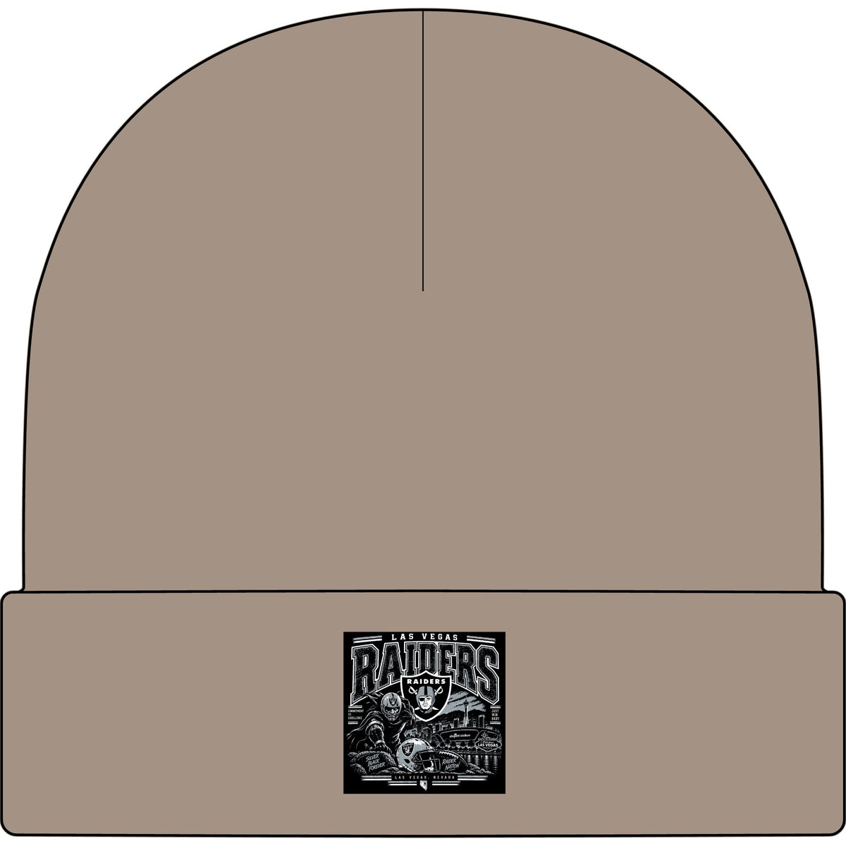 Las Vegas Raiders Nation - AS Colour 1107 Cuff Beanie