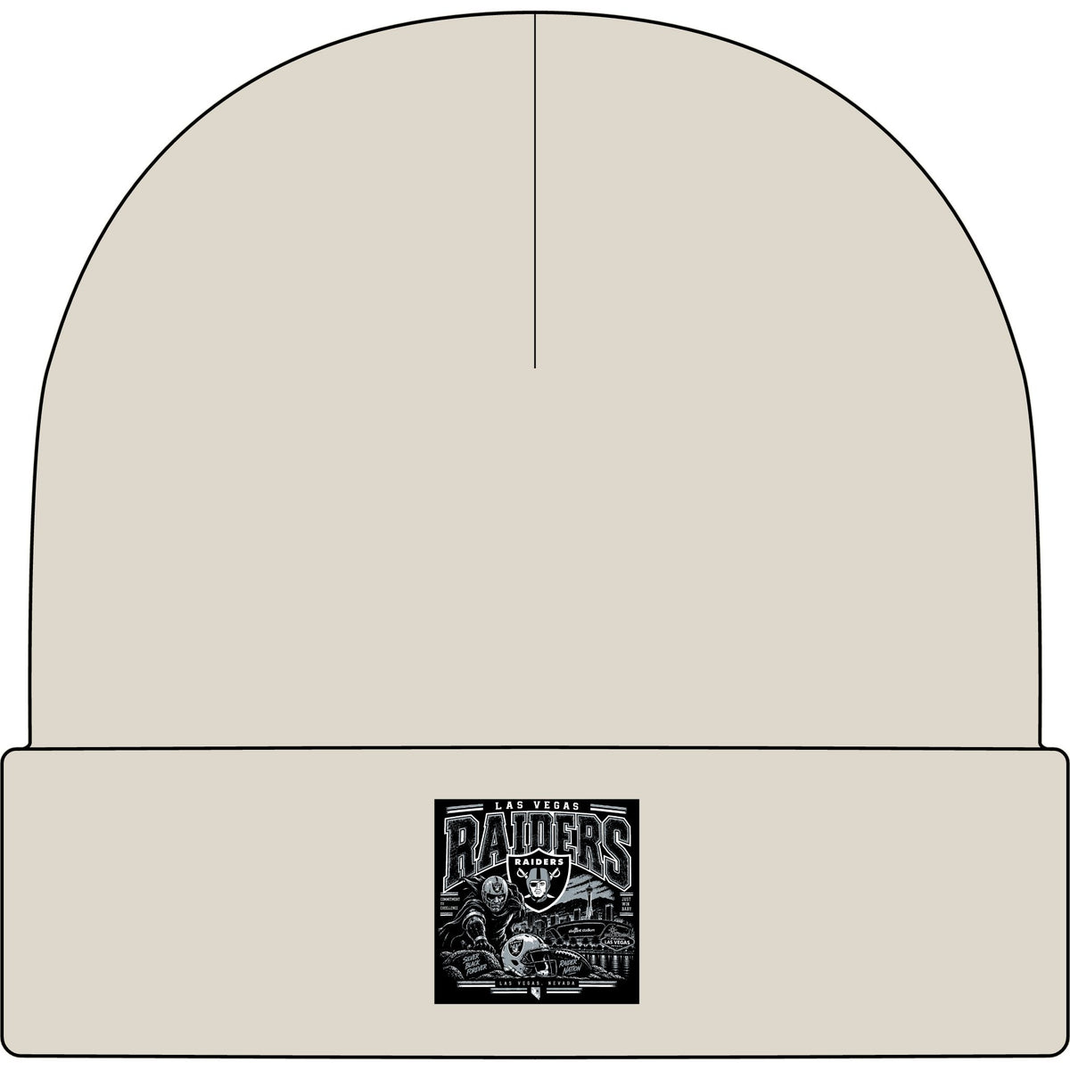 Las Vegas Raiders Nation - AS Colour 1107 Cuff Beanie
