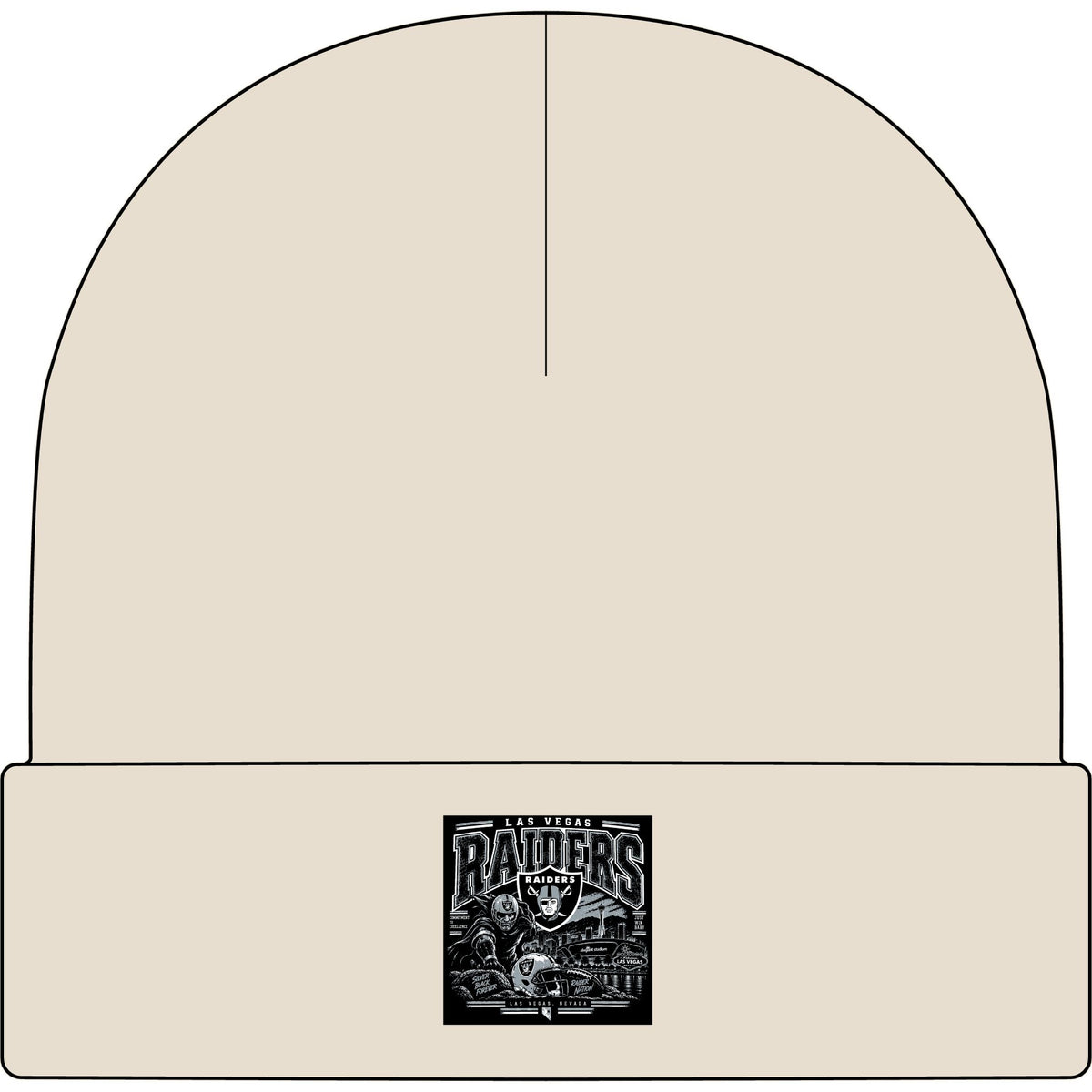 Las Vegas Raiders Nation - AS Colour 1107 Cuff Beanie